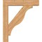 Ekena Millwork Funston Block Smooth Bracket w/ Offset Brace, Western Red Cedar, 7 1/2"W x 38"D x 44"H BKT0806X38X44FST05SWR - alternate 3